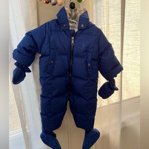 Burberry baby boy snowsuit 3M